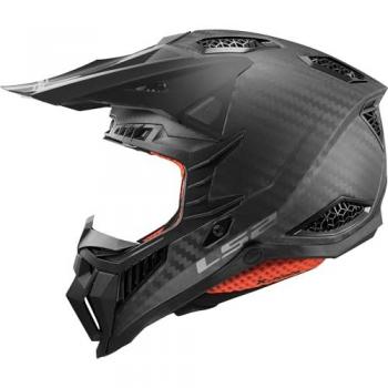 Casco Cross Ls2 MX703 C X-Force PRO FIM Carbonio Opaco XL