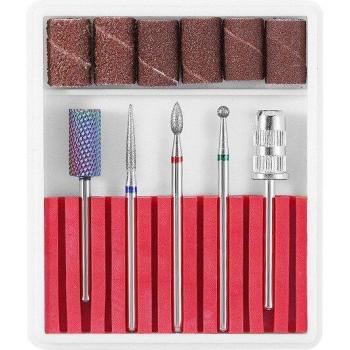 5 Pcs Electric Nail Drill Bits for Manicure and Pedicure