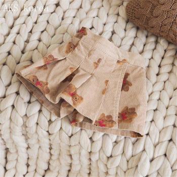 Sommerliche Corduroy Shorts für Mädchen