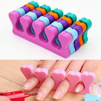 10 Soft Sponge Toe Separator for Pedicure
