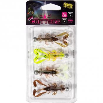 Fox Rage UV Micro Critter 5cm Fishing Soft Baits