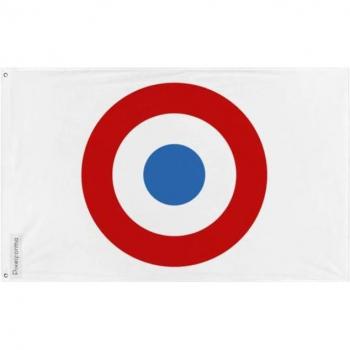 Dual-Color 64x96cm Polyester Flag with Metal Loops