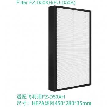HEPA and Carbon Filter Set for Sharp FU-D50A