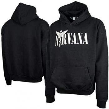 Nirvana In Utero Title Black Hoodie