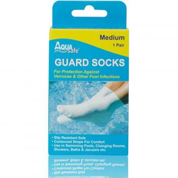 AquaVera Verruca Shield Swim Socks – Kids, Medium (Size 3-5)