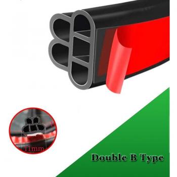 2M B P Z D Shape Car Door Weatherstrip