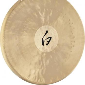 Gong Blanc 12'' Meinl Sonic Energy avec Mailloche