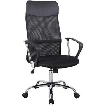 Silla Giratoria de Escritorio con Respaldo de Malla
