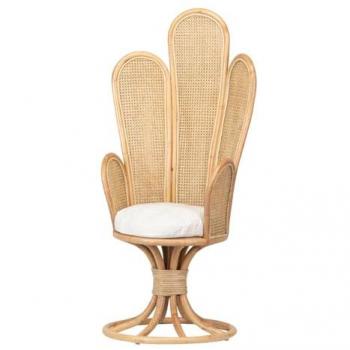 Rattan Lounge 70x70x147 – Sofá con Cojín Adicional