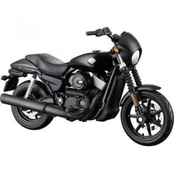 Road King Special 2017 Noir en escala 1:12