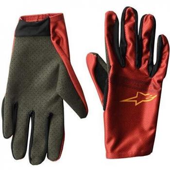 Alpinestars Aspen Pro Cycling Gloves, Burgundy, Extra Large for Men