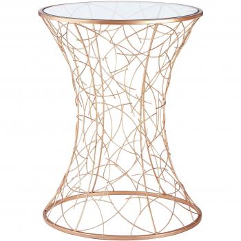 Lexa Rose Gold Coffee Table
