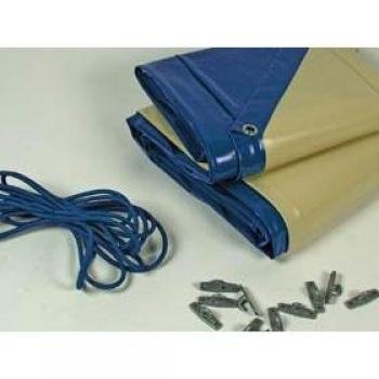 Coperchio Invernale Piscina Palma/Havana – 280 g/m², Nuovo Blu
