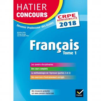 Français : Tome 1, Epreuve écrite d'admissibilité CRPE