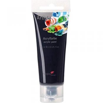 Walther Design Acrylfarben schwarz – 0,075 l