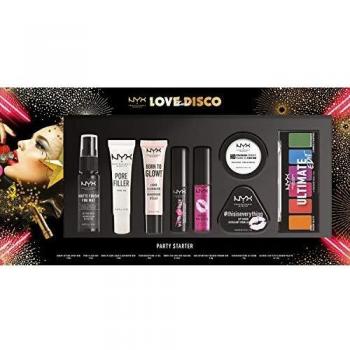 NYX Party Starter: Komplettset für Lippen, Augen & Primer – 8‑Stück