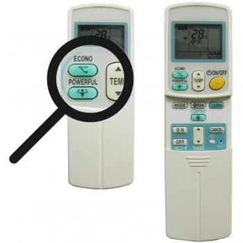 Daikin ARC433A Dual‑Mode Remote
