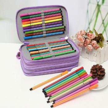 Étui à crayons 72 slots pour fournitures scolaires