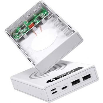 Welding-free 5x18650 Power Bank Kit with Wireless Charging