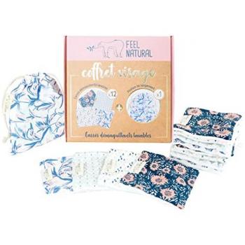 Coffret Découverte 12 Démaquillants + Pochette de Rangement – Feel Natural
