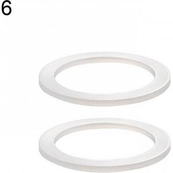 Anneau d’étanchéité en silicone pour pot Moka, 2 pièces