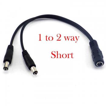Adaptateur 12V 1F à 2-8M pour caméra CCTV