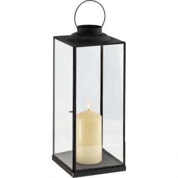 Lanterna Prya 15x15x40 cm colore nero