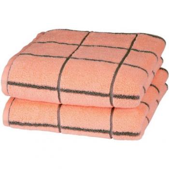 ROSS Handtücher »Cashmere Überkaro«, (2 Stück), in stilvollen Farben