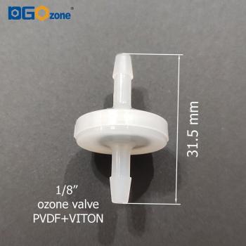 Non-Food Grade Plastic Check Valve 1/8 to 1/4 DGOzone