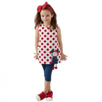 DENOKIDS Dotted Doll Tunika für Mädchen