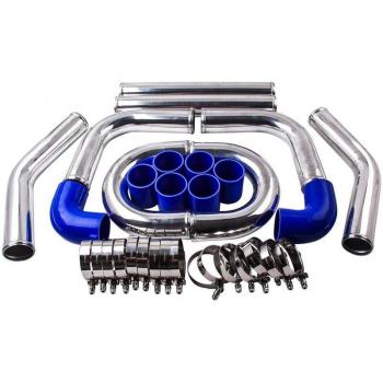 Kit de Intercooler Turbo BFO 2.5’ – Tubo, Manguera y Tubería 64 mm en Aluminio