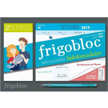 Mini Frigobloc hebdomadaire 2020