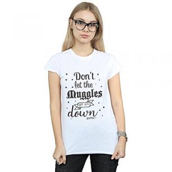 Potter Fans’ White T-Shirt, Small (Women)