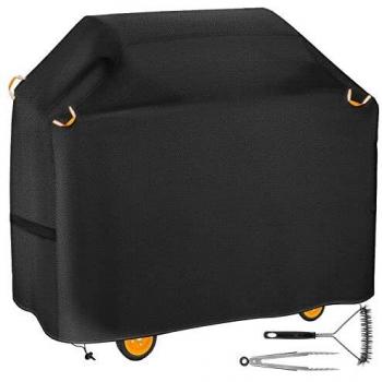 Funda Protectora para Barbacoa con Cepillo y Pinzas