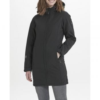 WHISTLER Damen‑Jacke ZADIE Softshell 44 Schwarz – 8 000 mm Wassersäule, unifarben