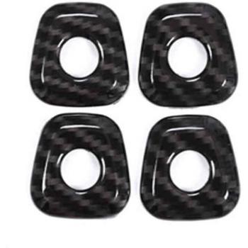 Chrome Door Lock Cover Trim Stickers for BMW X1 F48 and X2 F47