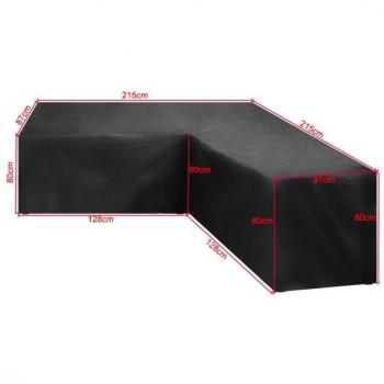 Tissu de protection étanche pour meubles de jardin en rotin