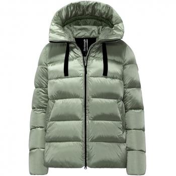BomBoogie XS Women’s Bright Green Nylon Down Coat