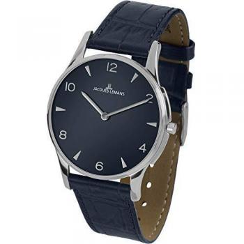 JACQUES LEMANS Damenuhr 1-1851ZC mit Lederarmband