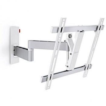 Braccio per TV girevole di colore bianco (Wall 2245)