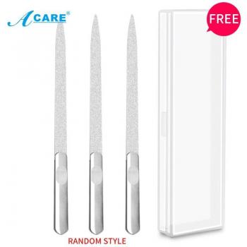 Acare Stainless Steel Nail File Set for Women