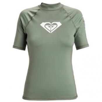 Roxy Whole Hearted Lycrà Verde T-shirt Donna M