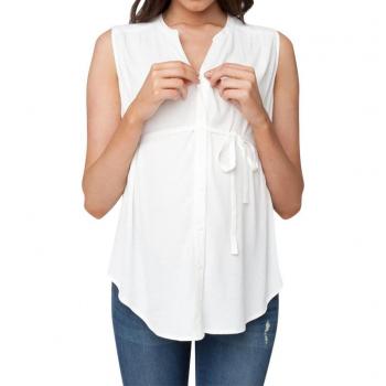 Ropa Materna Top de Rayas Frescas