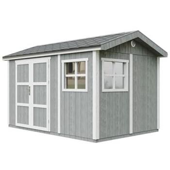 Casa Verde Timber 8,68 m² – 2,52x2,50x4,12 cm – Timbela M914A-CAVERN STEEL (Pavimento e Tegole)