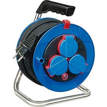 Garant® Brennenstuhl Bremaxx 15m Cable Reel – 3×1.5mm, 3 Plugs (Compact) – N05V3V3-F3G1,5