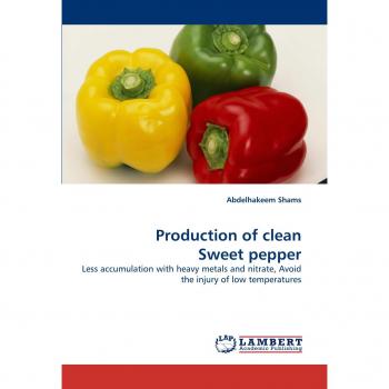 Production of clean Sweet pepper: Less accumulation with heavy metals and nitrate, Avoid the injury of low temperatures