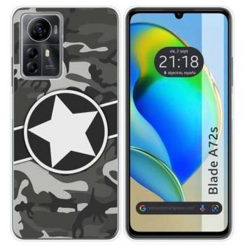 Funda Silicona Camuflaje 02 Zte Blade A72s