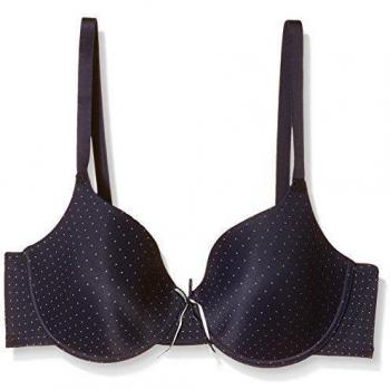 Selene Greta, Sujetador para Mujer, Copa Foam y Aros, Azul Marino, 110C