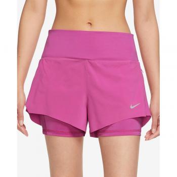 Shorts Nike Dri‑Fit Swift Mid‑Rise 3 et 2 Femmes – Rose