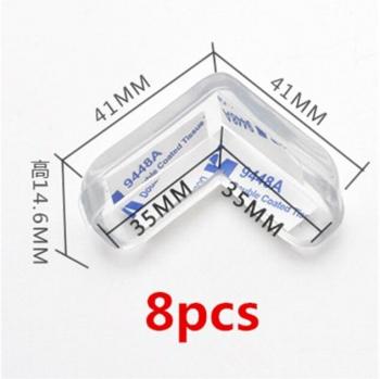 Transparent Furniture Corner Guard with Tape